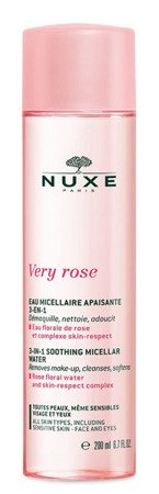 NUXE Very Rose Łagodząca woda micelarna 3-w-1, 200ml