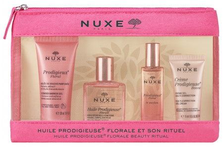 Nuxe Florale Et Son Rituel Floral Travel Kit  (30 +15+15+30) ml