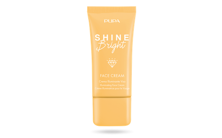 PUPA Shine Bright Face Cream Rozświetlający krem 001 Gold, 30 ml