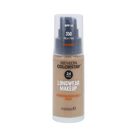 Revlon ColorStay Podkład do cery tłustej i mieszanej 350 Rich Tan, 30ml