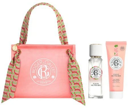 Roger & Gallet Fleur De Figuier Woda zapachowa, 30ml + Balsam do ciała, 50,ml