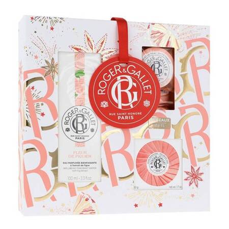 Roger & Gallet Fleur De Figuier Zestaw Woda zapachowa + Mydełko + Bomby prysznicowe,100ml+50g+75g