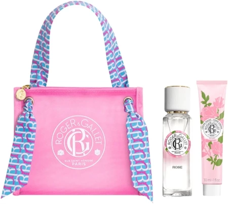 Roger & Gallet Rose Woda zapachowa + Krem do rąk, 30+30ml