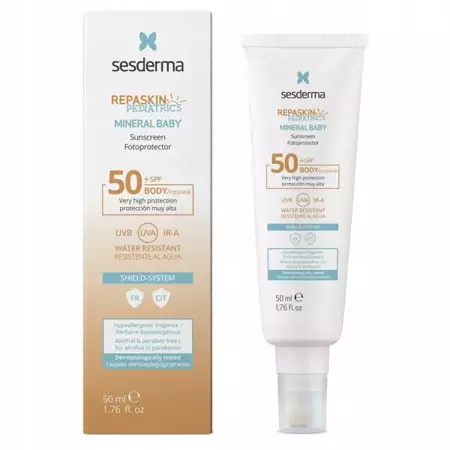 SESDERMA REPASKIN Mineral Baby 50+ SPF,  50ml 11/2024