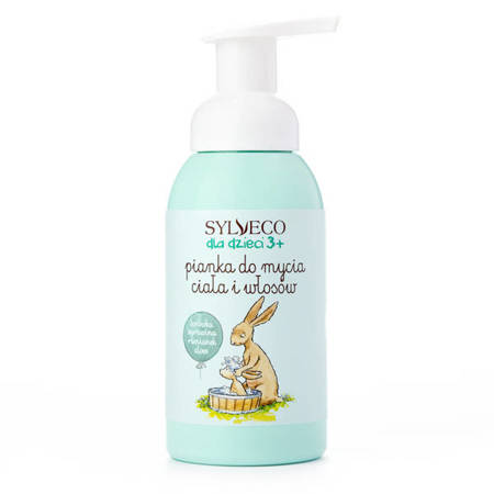 SYLVECO dla dzieci Pianka do mycia ciała i włosów, 290ml 