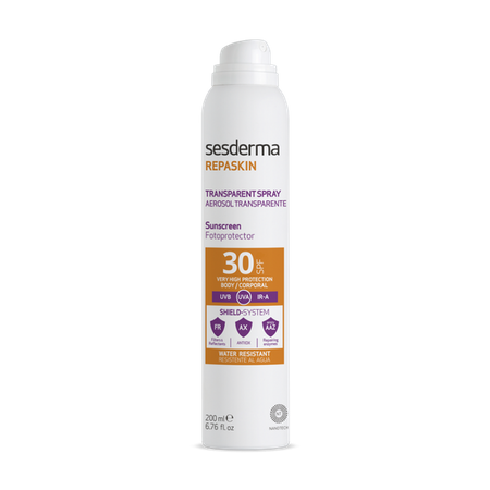 Sesderma Repaskin Transparent Spray Sunscreen SPF 30, 200 ml