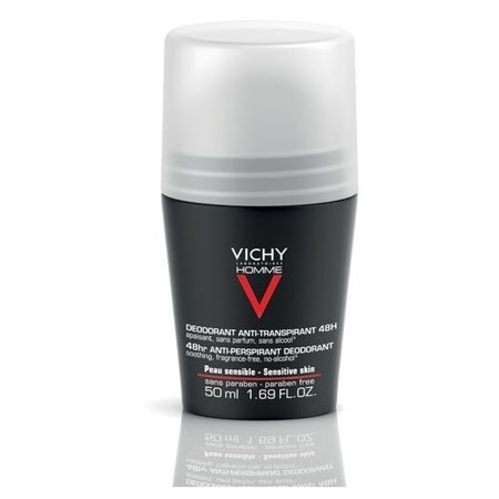VICHY HOMME Dezodorant w kulce - 48-godzinna ochrona, 50 ml